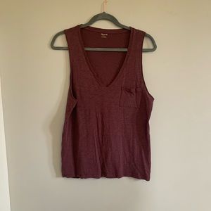 Plum color tank top